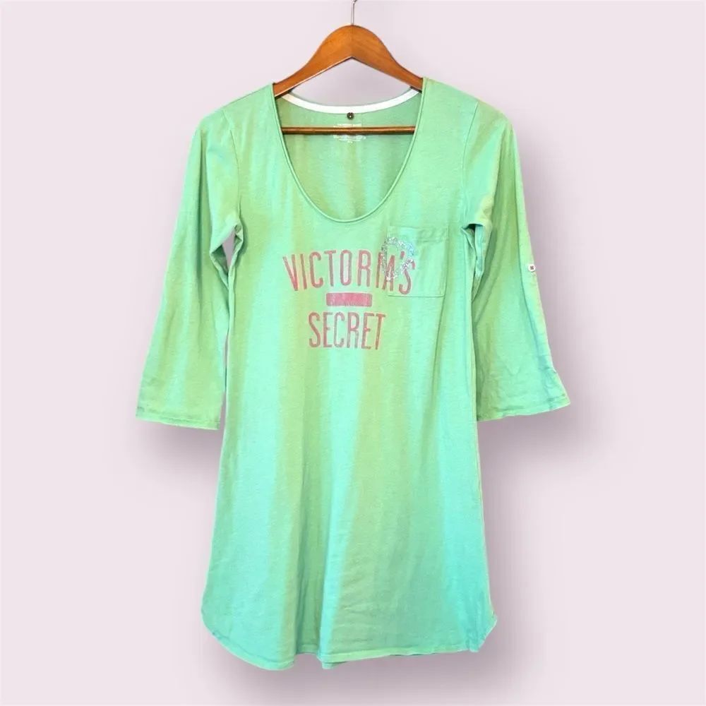 VICTORIA'S SECRET Y2K Scoop Neck Nightgown Pajama